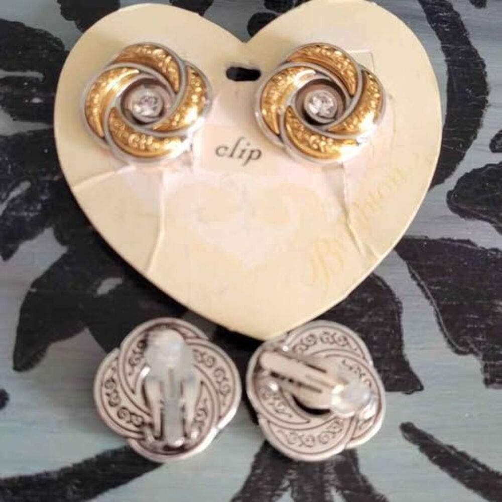 Brighton Hermitage clip earrings